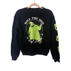 Disney Nightmare Before Christmas Oogie Boogie "Roll The Dice" Sweatshirt XS
